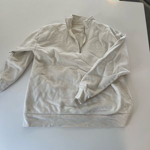 Set active x Aimee Song Crema oversized quarter zip sweatshirt